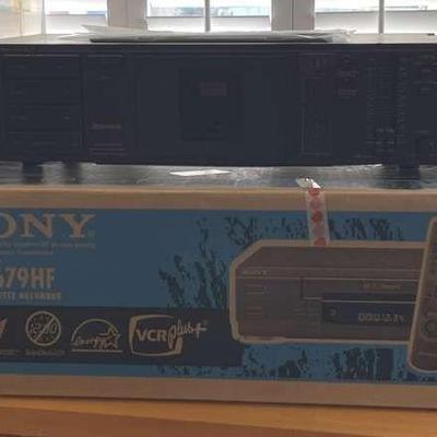NVN058- Two Sony VCRs