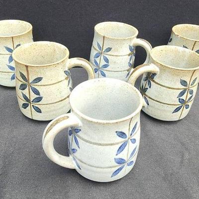 NVN118 - Vintage Japanese Stoneware Mugs