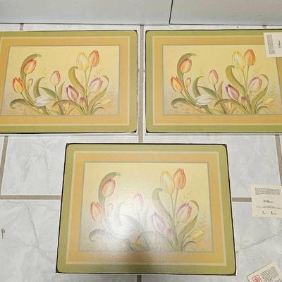 NVN141-3 Boxes Of Pimpernal Place Mats w/4 In Each