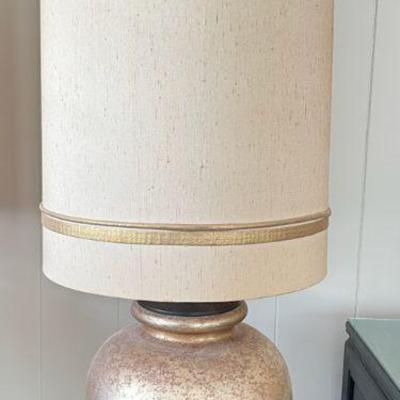 NVN129- Large Ornate Ceramic Base Lamp