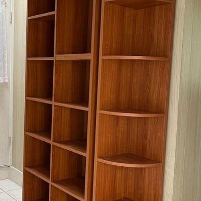 NVN004 Tall Pressed Wood Modular Bookshelf 