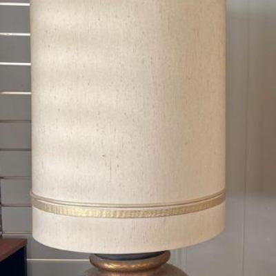 NVN130- Large Ornate Ceramic Base Lamp