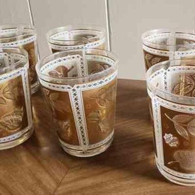NVN203 - Gold Patterned Barware