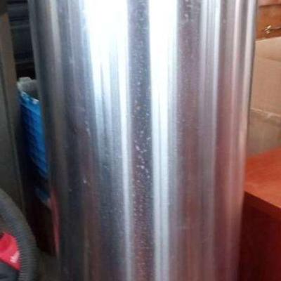 NVN021-Simplehuman Silver 30Lt Rubbish Bin