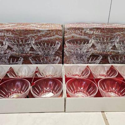 NVN076-Cristal d'Arques Of FRANCE Set Of 6(2)
