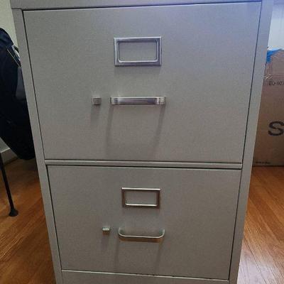 NVN150 - 2-Drawer Metal File Cabinet 