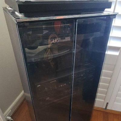 NVN093 - Stereo Cabinet with Components 