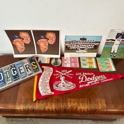 Our client was a lifelong sports fan with Dodger’s, Ram’s and USC memorabilia available. She also dated a 1950’s-60’s Dodgers player and...