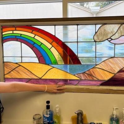Stained Glass Rainbow!