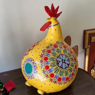 Folk art rooster
