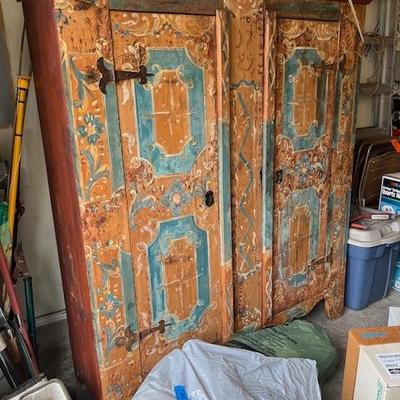Handpainted cabinet