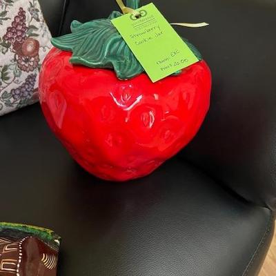 Strawberry Cookie Jar