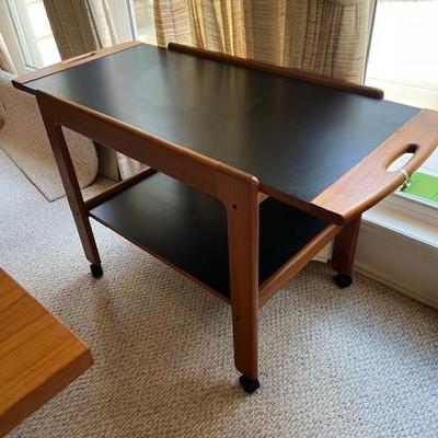 Mid century bar bard, top folds down