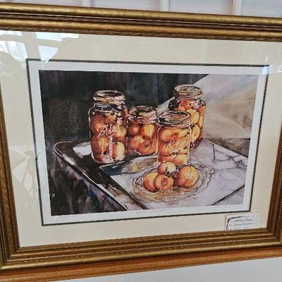 #11) " Spiced Peaches" Giclée of Original Watercolor #7/100 