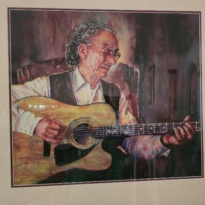 #6)" Robert "-Limited edition of original Watercolor #4/200 20"x 23"
