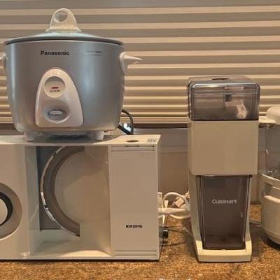 Kitchen Appliances - Krups 374 Meat Slicer, Cuisinart Coffee Grinder, Black & Decker Steamer, And More