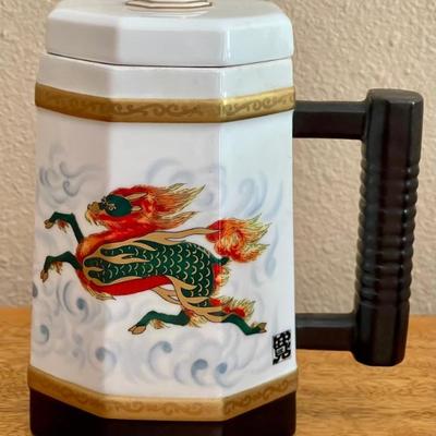 Kirin Beer Mug Collection By Kansai Lidded Mug
