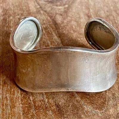 Sterling Silver Mexico Cuff Bracelet - 30 Grams Total 