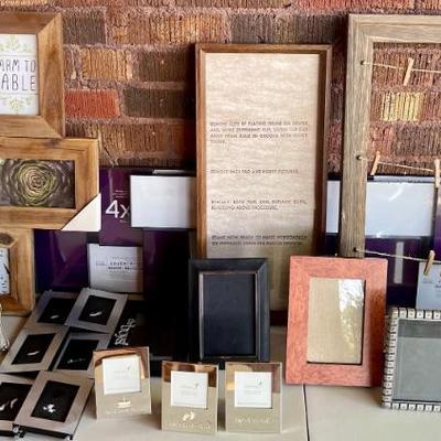 Studio Decor Multi Picture Picture Frames - Wood, Metal, Plastic