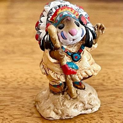 Wee Forest Folk Retired Chief Nip Away Annette Petersen 