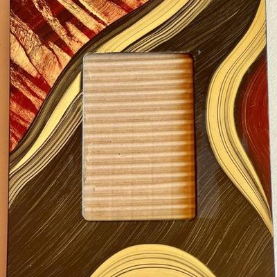 Grant Noran Inlay Wood Picture Frame