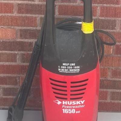 Husky 1650 Psi Power Washer With Wand