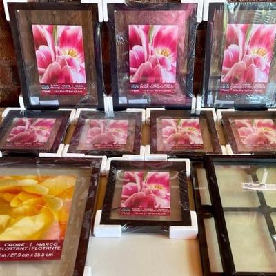 New In Package Studio Decor Float Frames Assorted Sizes 