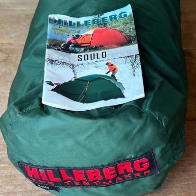 Hilleberg The Tentmaker Soulo 2.1 Kilogram Tent With Soft Case And Pulls