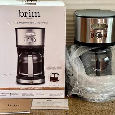 Brim 14 Cups Programmable Coffee Maker New In Box