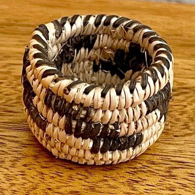 Native American Miniature Pima Hand Woven Basket