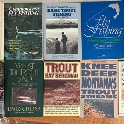 (10) Trout, Fishing, And Fly Fishing Books - Steel Head, RMNP, What The Trout Said, And More