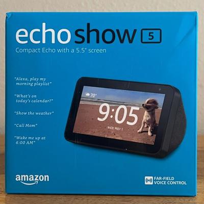 Amazon Echo Show Five In Original Box