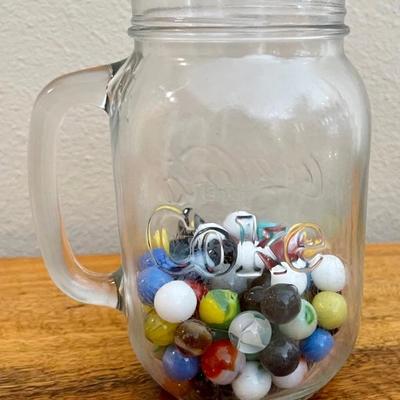 Vintage Marbles - Akro Agate, Blood Agate, Peltier, Cats Eyes, And More