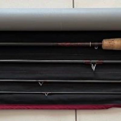 Scott 9' 6" #7 Line Fly Rod With Hard Case