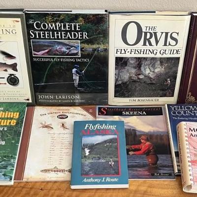 (10) Fishing Books - Fly Fishing, Strategy And Guides, The Umpqua Enflyclopedia, Montana, And More
