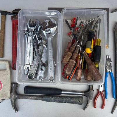 Hand Tools - Screwdrivers, Wrenches, Pry Bars, And Hammers