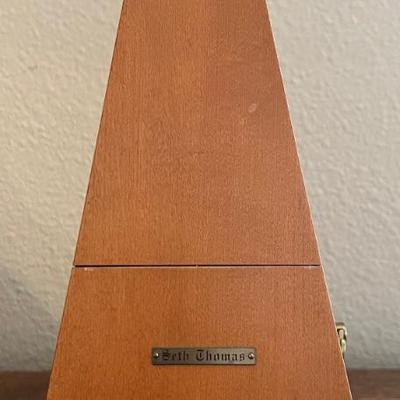 Vintage Seth Thomas No. 8 Wooden Metronome 6408