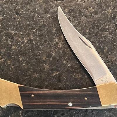 Buck 110 Folding Pocket Knife 