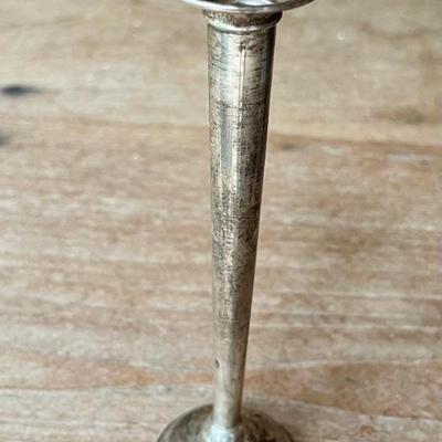 Reed & Barton Sterling Silver Bud Vase No. 78 With Weighted Base - 38 Grams Total