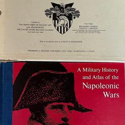 The West Point Atlas Of American Wars, Military History Of The Napoleonic Wars 1965 IOB
