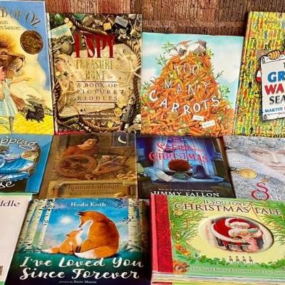 Children's Hard Back  Books - Wizard Of Oz, I Spy, Waldo, Snow Queen, And More