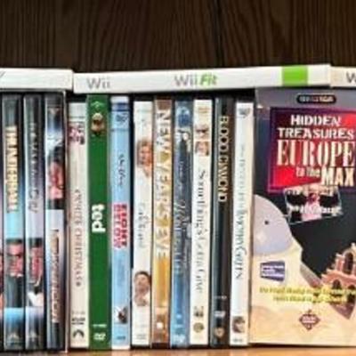 DVD Lot - 007, Indiana Jones Box Sets, Wii Games, And More