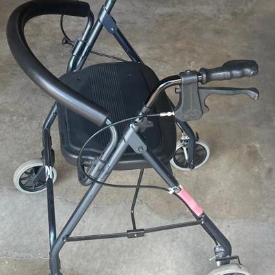 Nova Rollator Walker With Seat