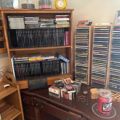 CD’s 
? DVD’s 
VHS Tapes , Vinyl’s 