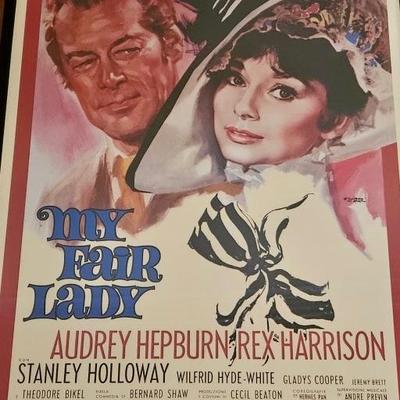 Framed Reproduction Movie Poster- My Fair Lady