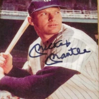 Autographed Mickey Mantle 5x7 Photograph w/ COA