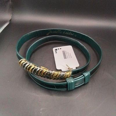 JUDITH LEIBER GREEN BELT
