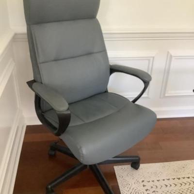 $75-office desk chair 46"H 26"L 20"depth