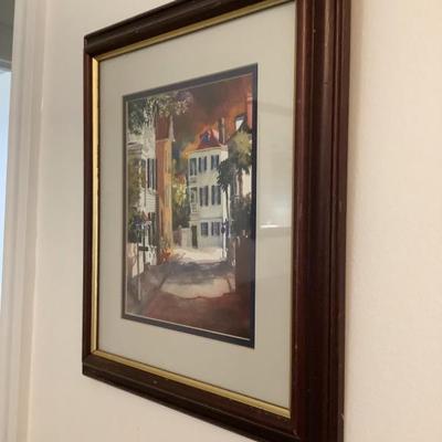 $32- Downtown Charleston 15"H 13"W