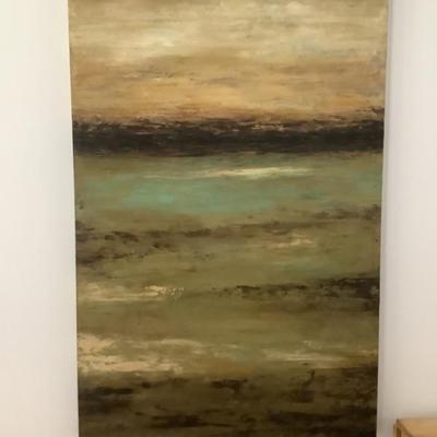 $32-large canvas art 48"H 30"W 